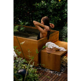 eco 100% organic cotton hand towel Somn Home Canada #color_white