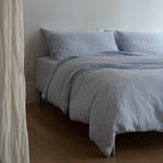 Sömn Premium Linen Bedding Duvet Cover | Sömn Home #color_sky