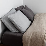 Sömn Luxury Linen Bedding | Pillowcase (single) Linen Bedding Sömn Home #color_cloud-grey