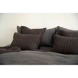 Sömn Luxury Linen | Waffle Toss Cushions Sömn Home #color_navy