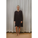 Sömn Premium Organic Gauze Cotton Long Nightshirt | Loungewear Sömn Home #color_prune