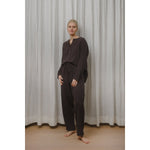 Sömn Premium Organic Cotton Gauze Sleepwear | Loungewear Pants Sömn Home #color_prune