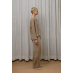 Sömn Premium Organic Cotton Gauze Sleepwear | Loungewear Set Sömn Home #color_chai