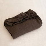 Sömn Luxury Linen Bedding | Pillowcase (single) Linen Bedding Sömn Home #color_chocolate